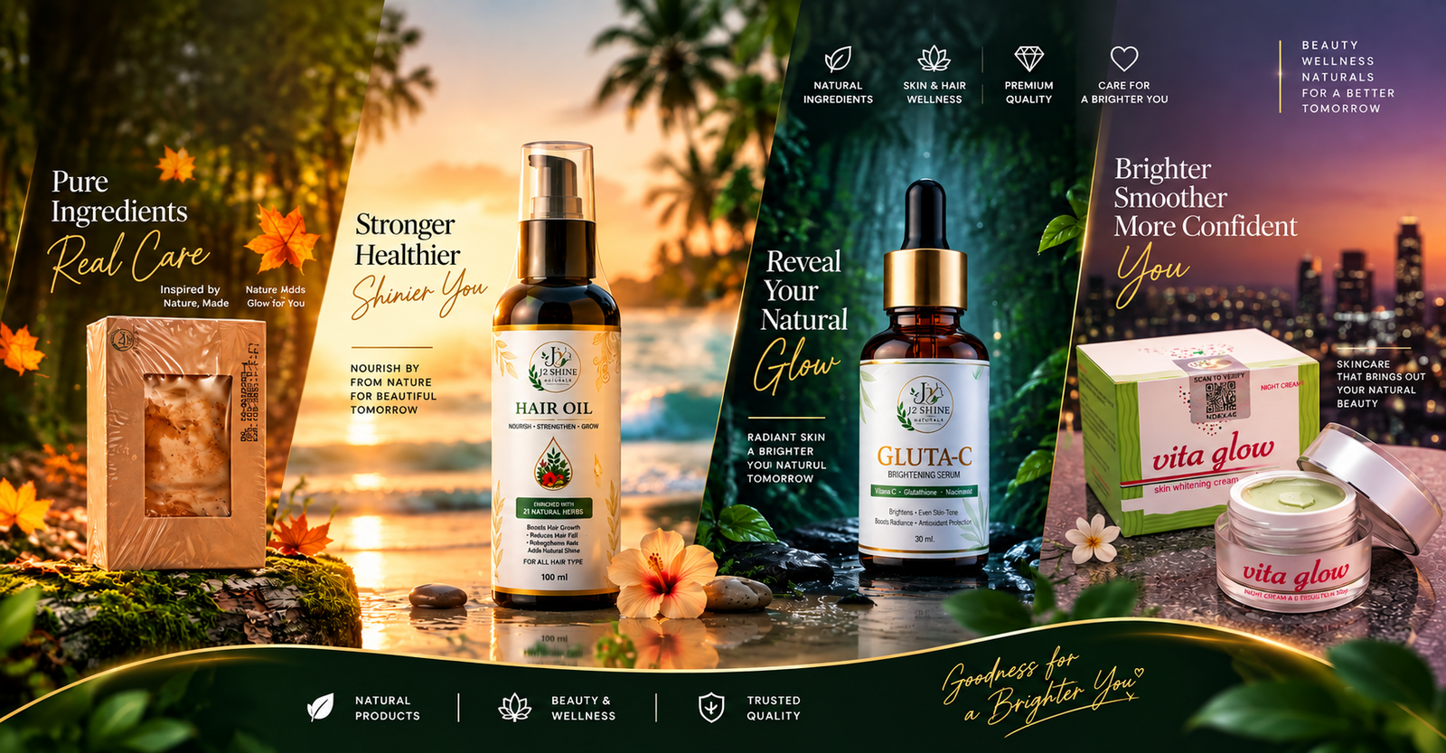 Skincare collection banner