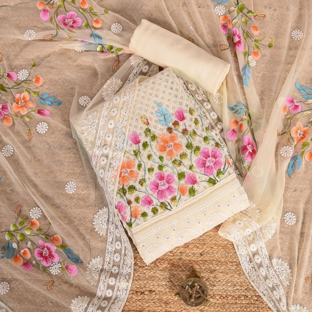 Blush Embroidered Salwar